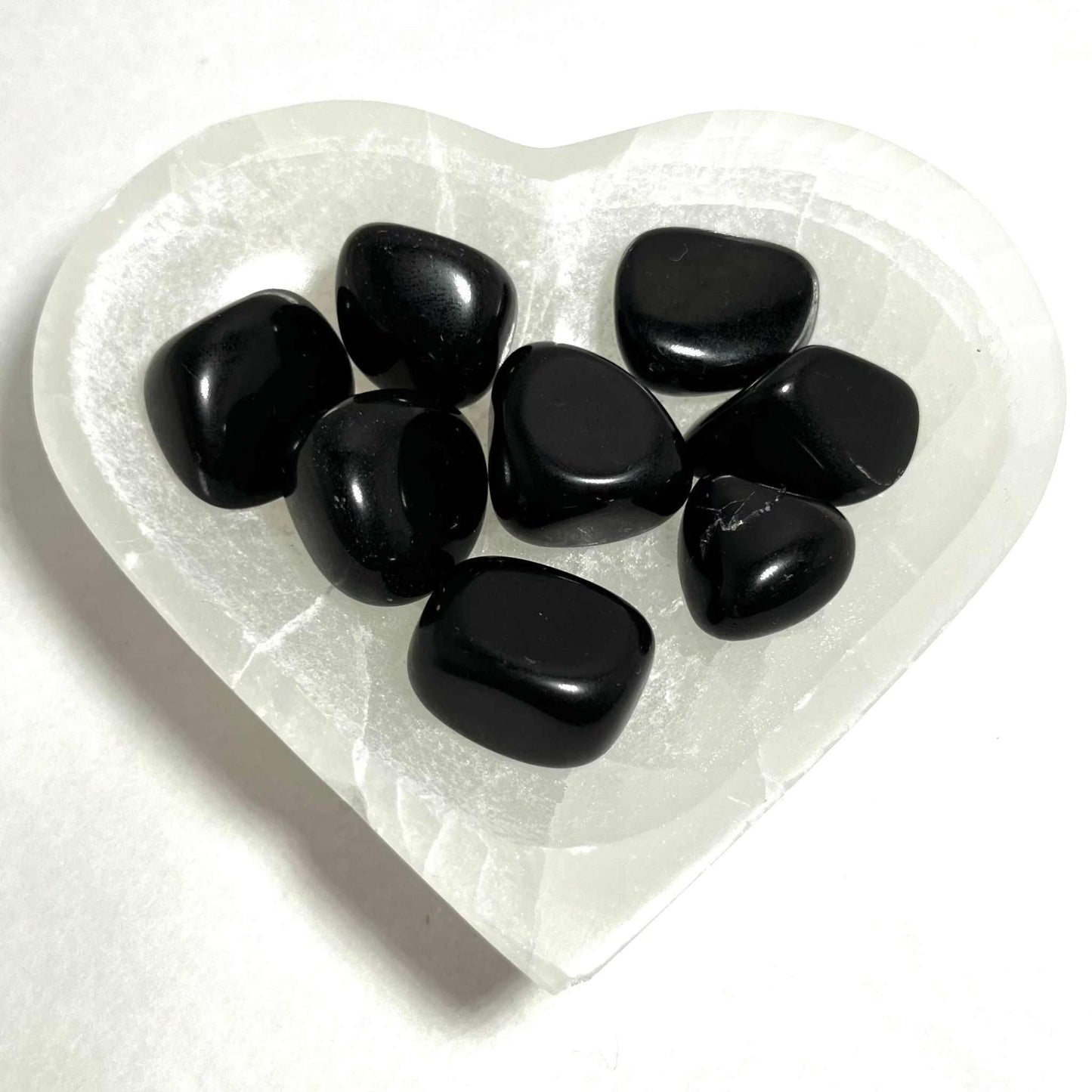 Black Obsidian Tumbled Pocket Stone