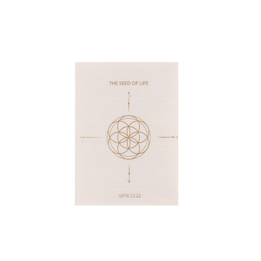 SEED OF LIFE NECKLACE SILVER + GREEN ERINITE SWAROVSKI CRYSTAL