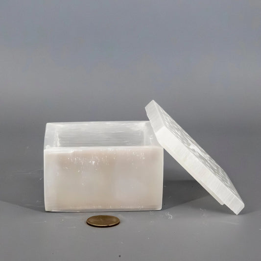 Selenite "Forest Fairy" Jewelry Box Crystal Destiny