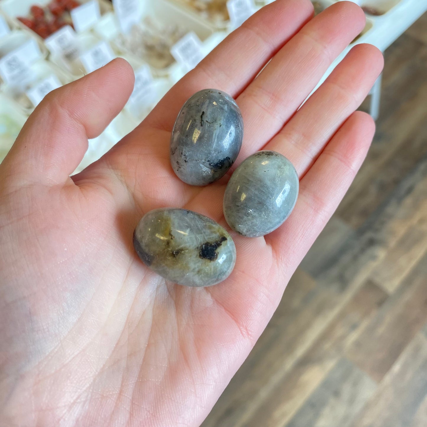 Labradorite (Manifestation) Tumbled Pocket Stone