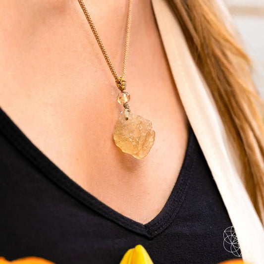 The Destiny Relic – Libyan Desert Glass Pendant Conscious Items