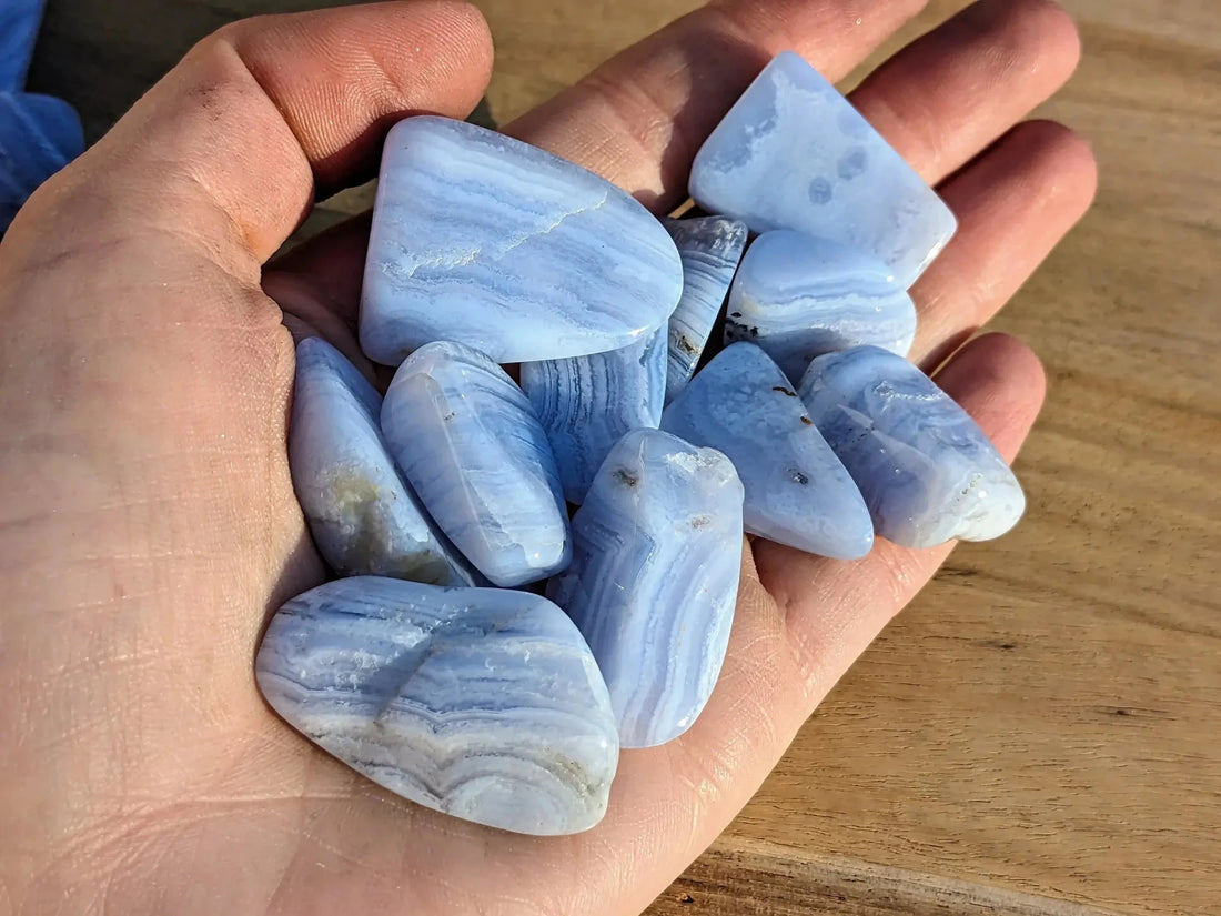 Blue Lace Agate Healing Properties: Ultimate Guide to Meaning & Uses 2026 - Ethereal Essentials