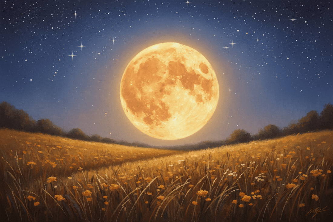 The Harvest Moon 2026: Gratitude, Release, and the Golden Light Before Winter - Ethereal Essentials