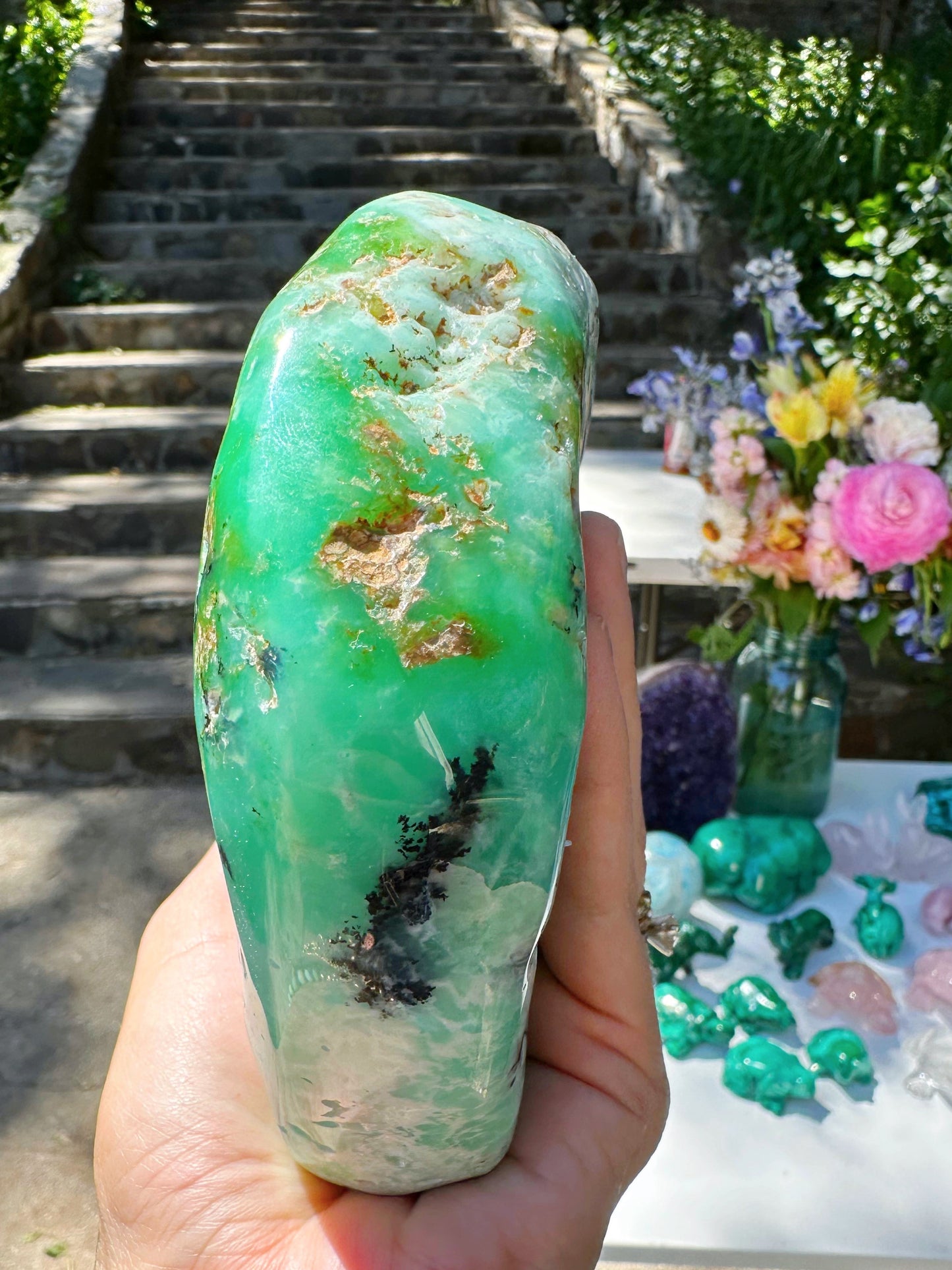 Chrysoprase Freeform - from Australia