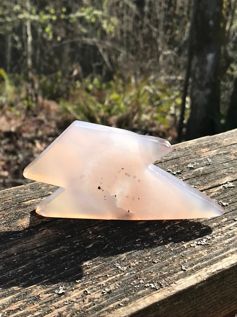 Druzy Agate Lightning Bolt for Power #5