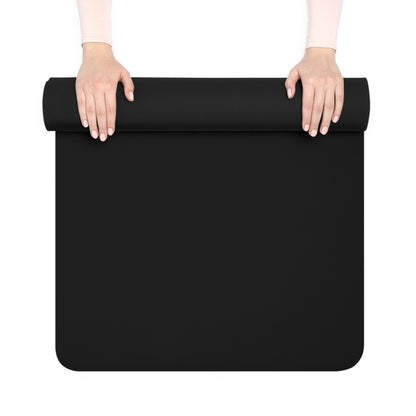 Rubber Yoga Mat - Go With Your Flow - Ahh GoGo Wellness