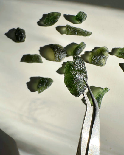 Chlum Moldavite  #4 - AA