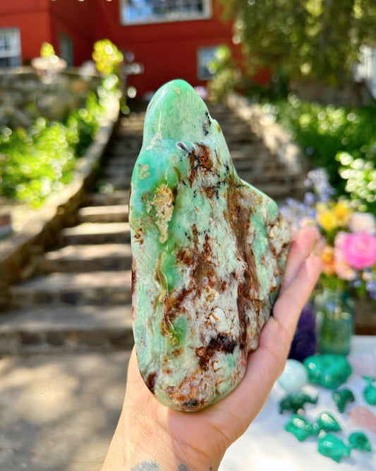 Chrysoprase Freeform - from Australia