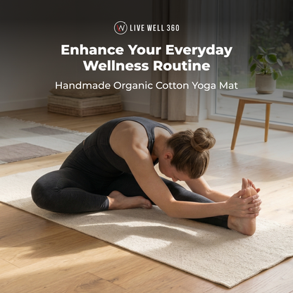 THE YOGI organic cotton yoga mat
