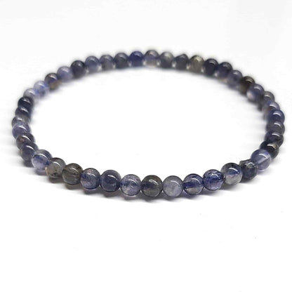 Iolite Round Bead Bracelet - Visionary Guidance