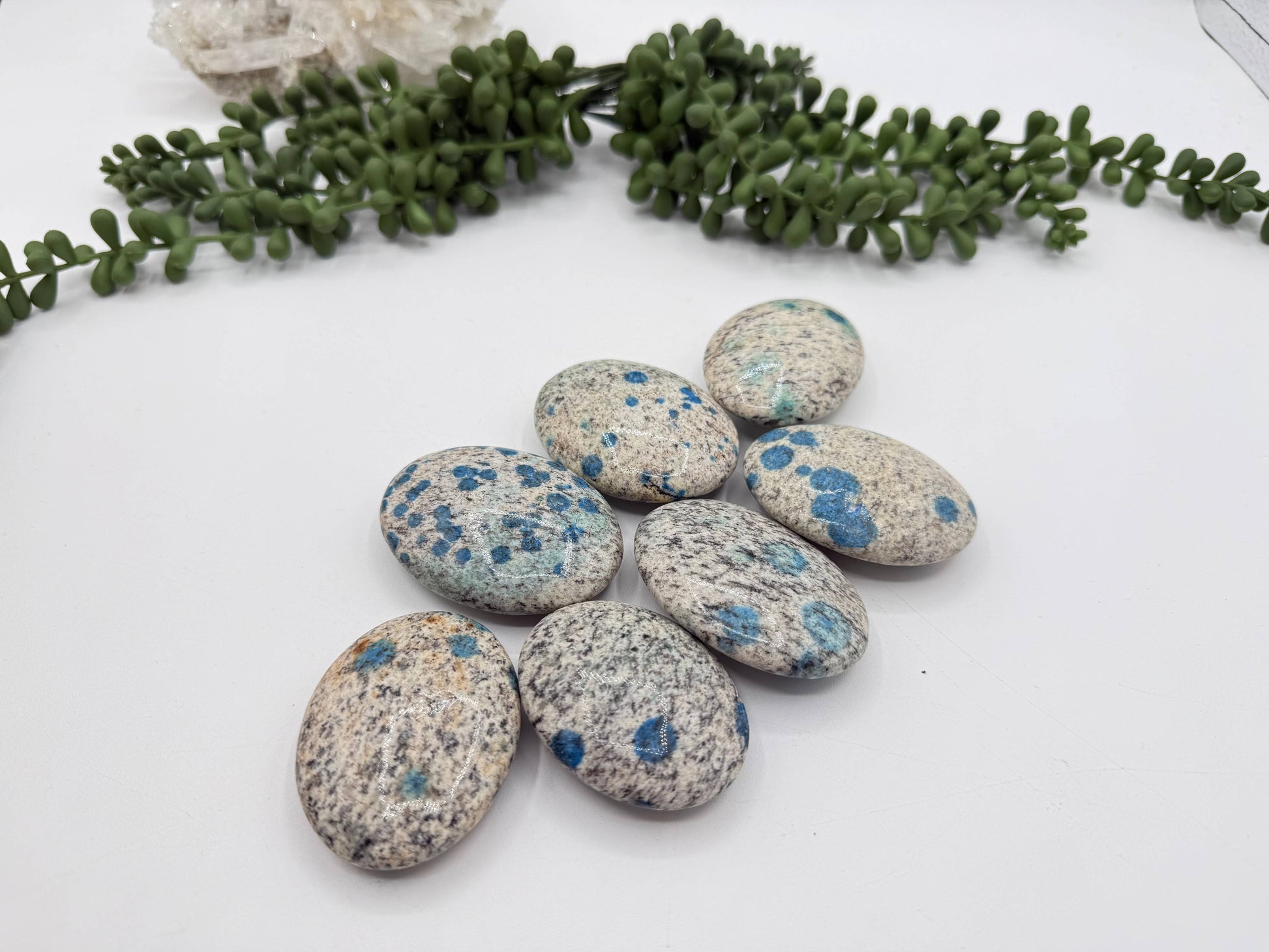 K2 Jasper Palm Stones Meraki Gemstones