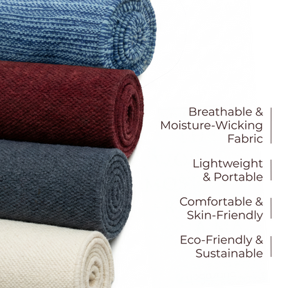THE YOGI organic cotton yoga mat