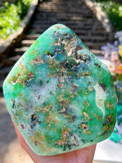 Chrysoprase Freeform - from Australia