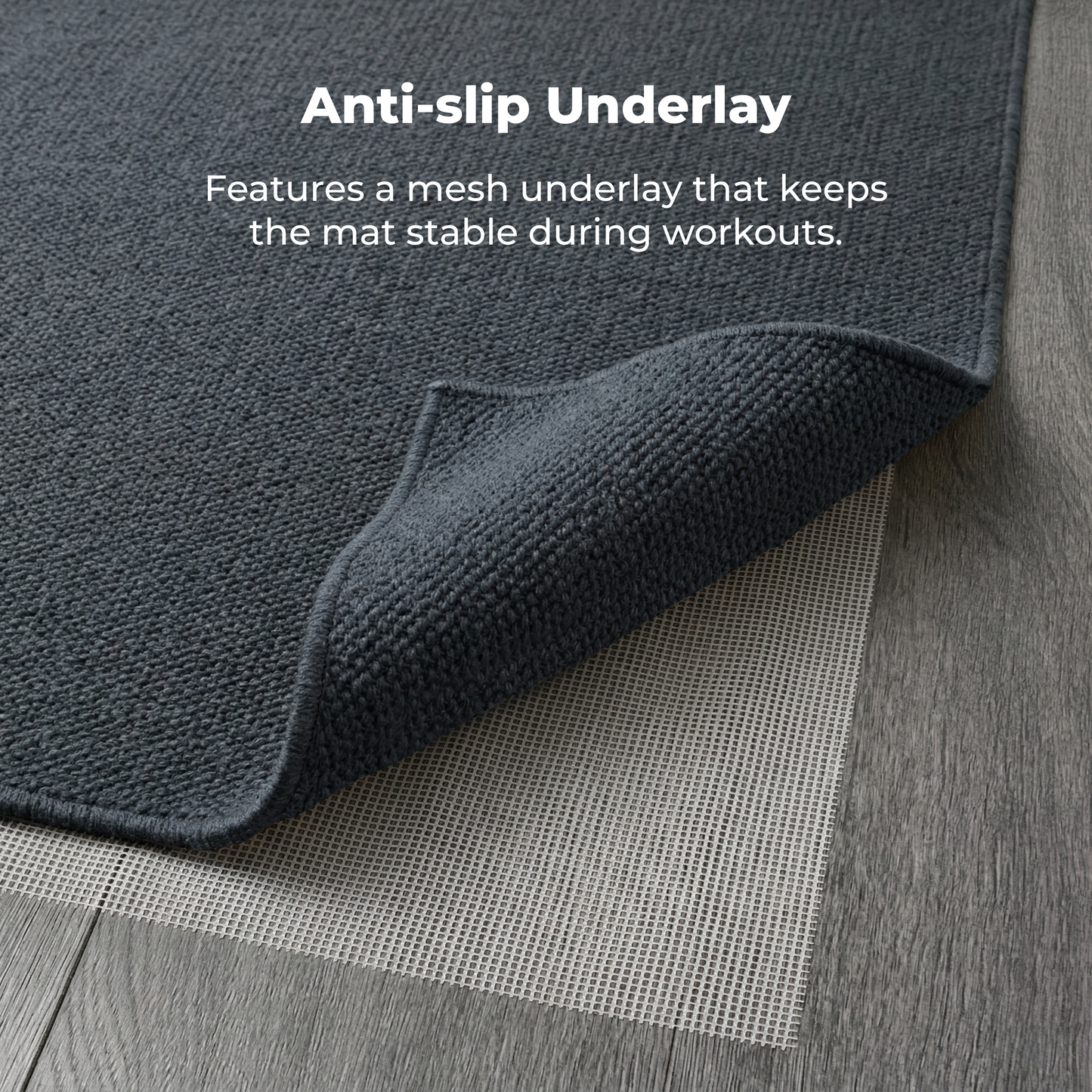 THE YOGI organic cotton yoga mat