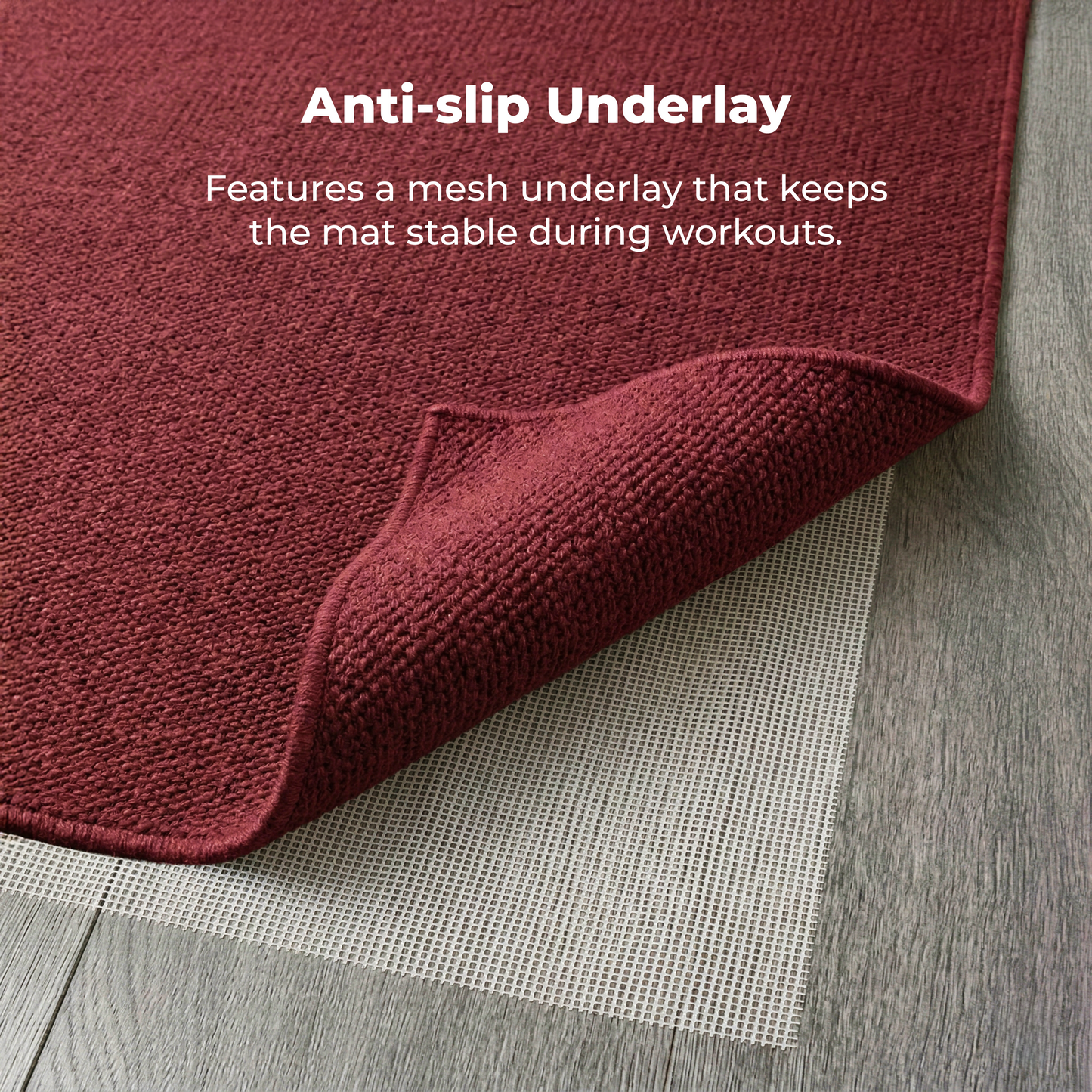 THE YOGI organic cotton yoga mat