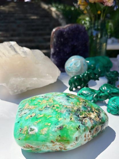 Chrysoprase Freeform - from Australia