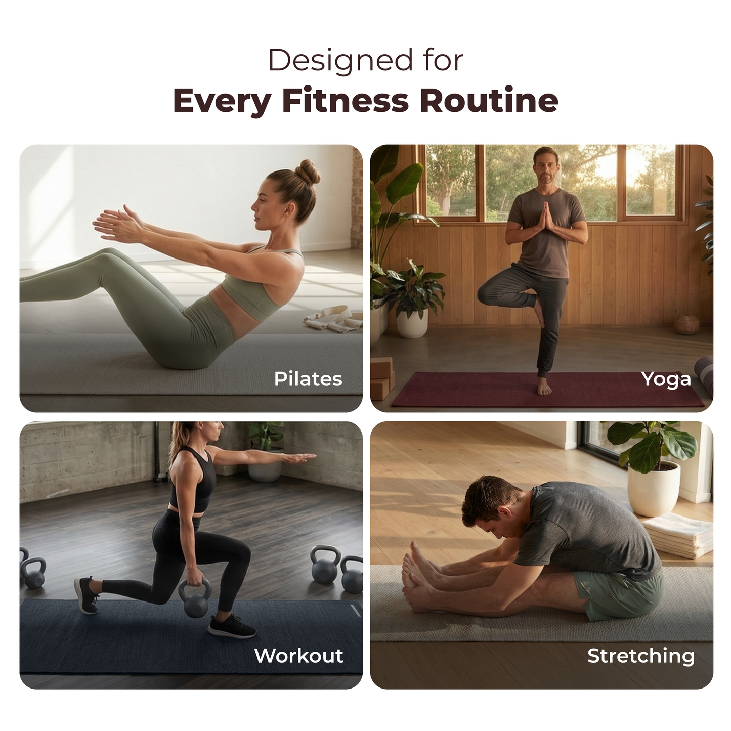 THE YOGI organic cotton yoga mat