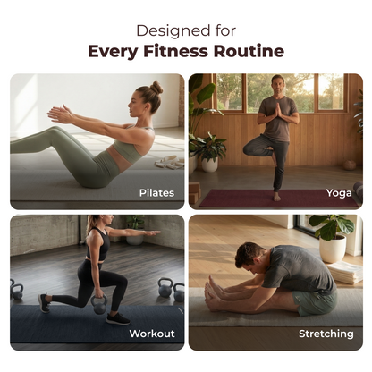 THE YOGI organic cotton yoga mat