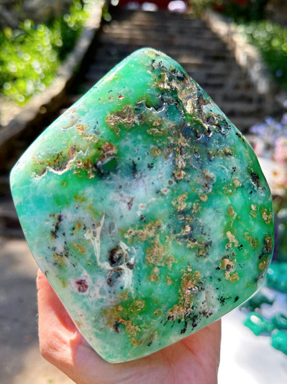 Chrysoprase Freeform - from Australia