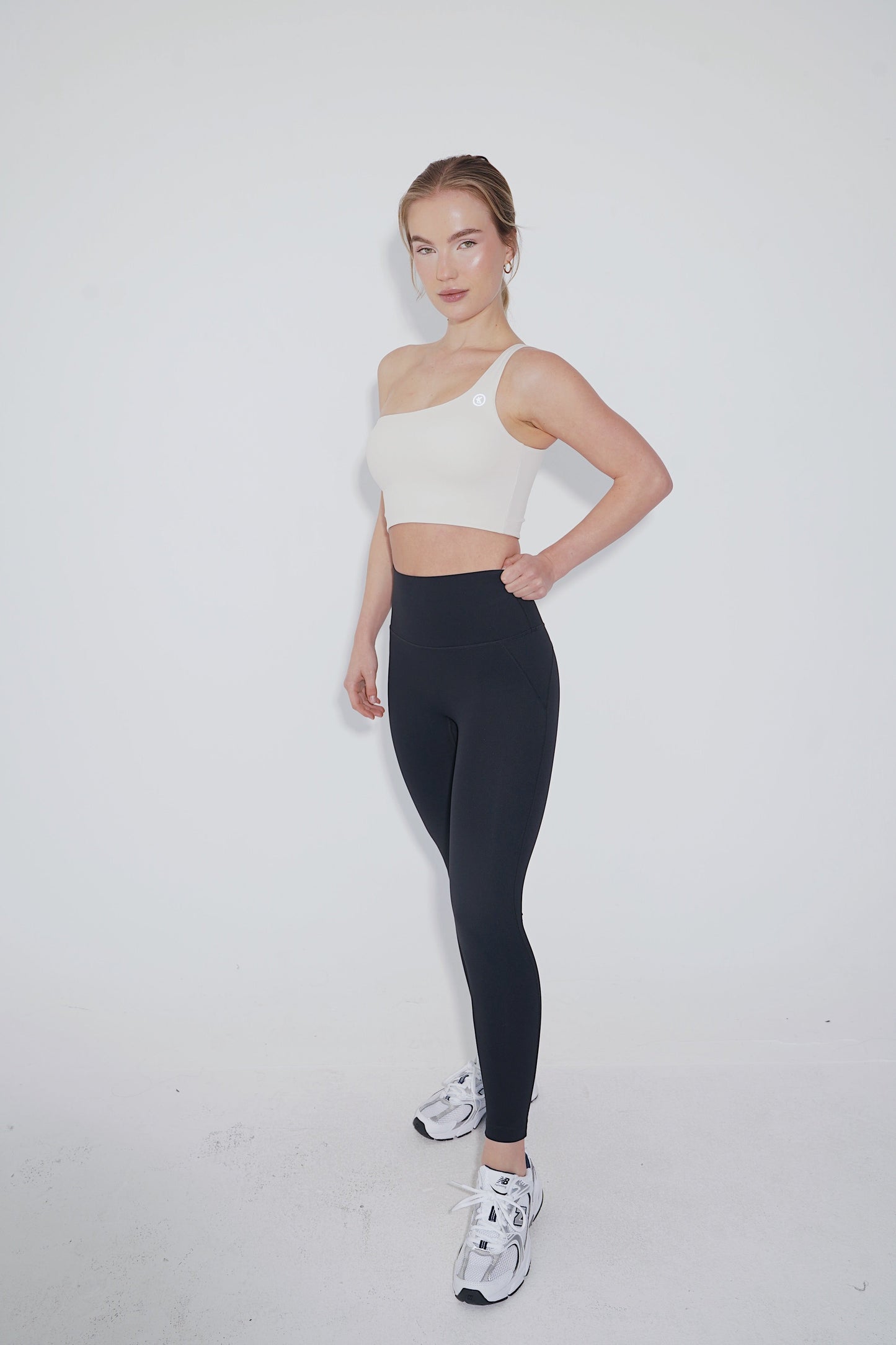 I Am Wise Tie up Bra in Ivory - Fitness, Yoga