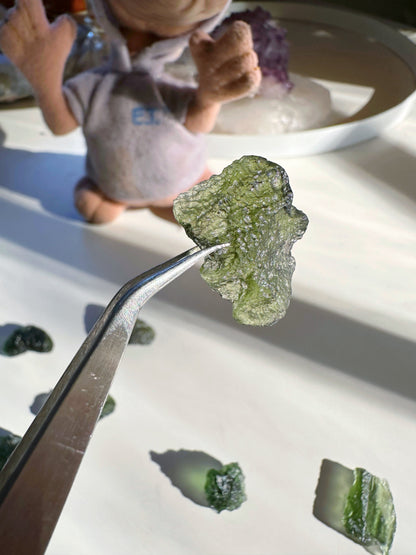 Chlum Moldavite #6 - AA