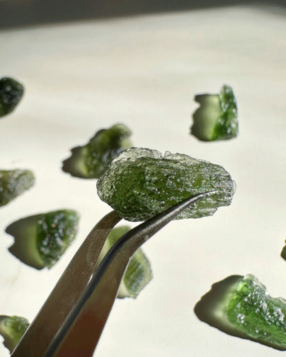 Chlum Moldavite #8 - AA
