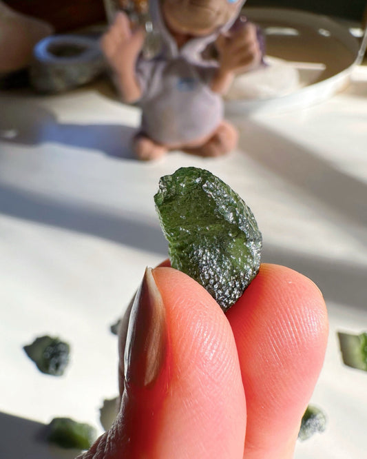 Chlum Moldavite  #4 - AA