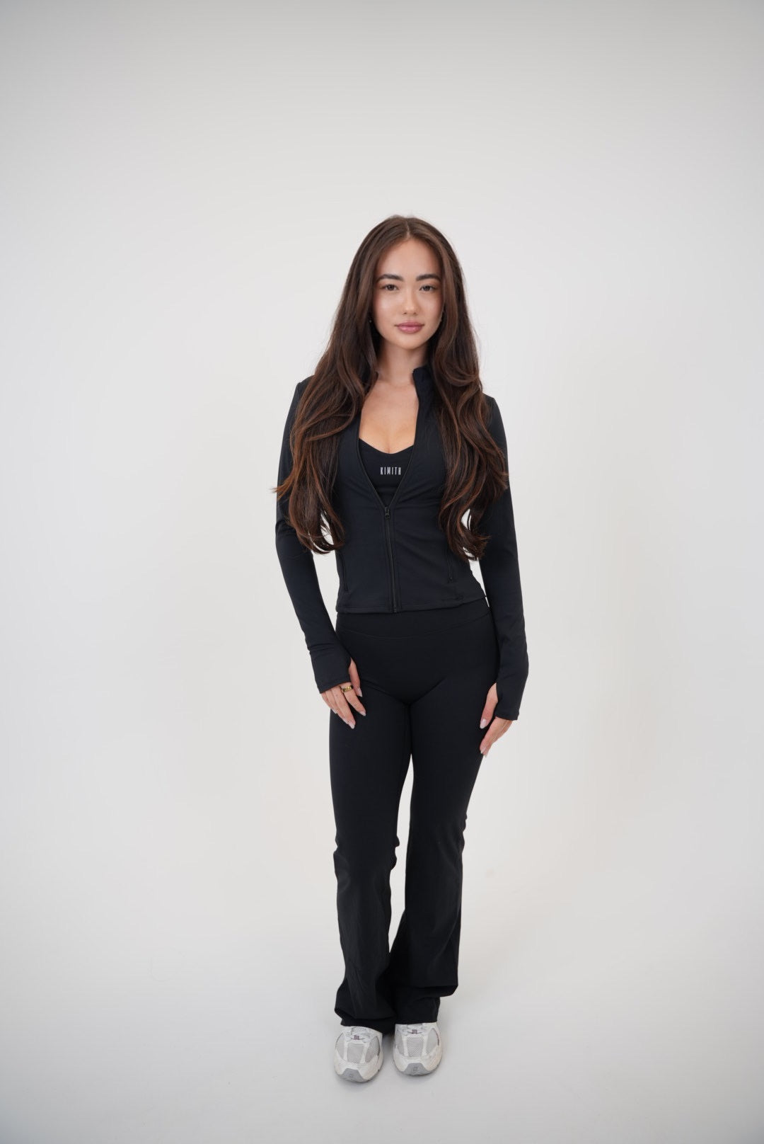 I Live in Luxury Black Perfect Fit Jacket - Fitness, Yoga