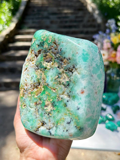 Chrysoprase Freeform - from Australia