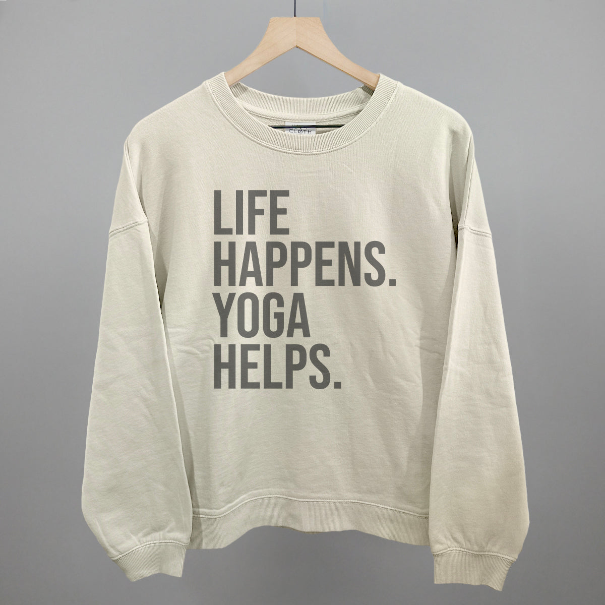 Life Happens Yoga Helps shirt