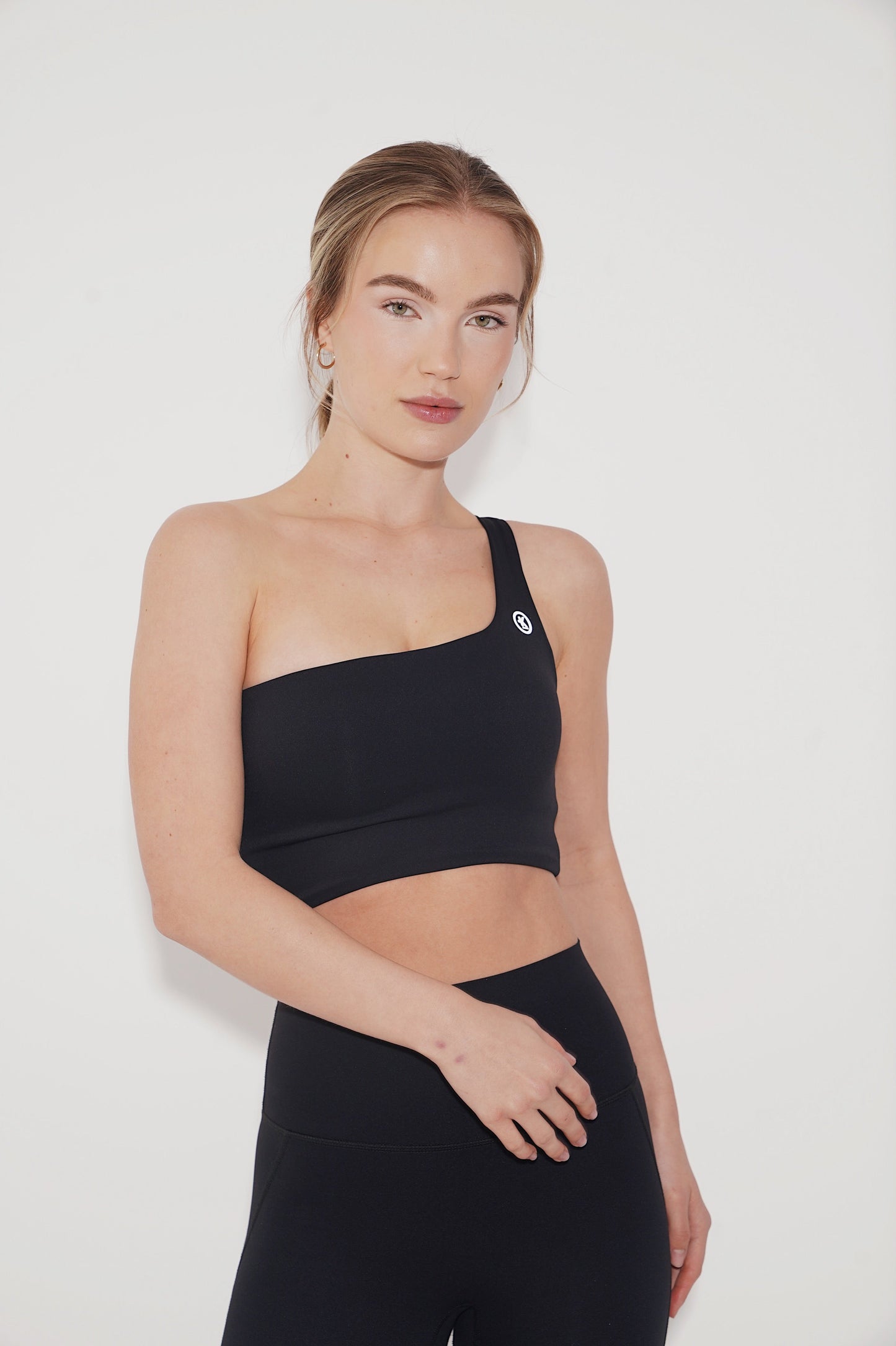 I Am Wise Tie up Bra in Black - Fitness, Yoga