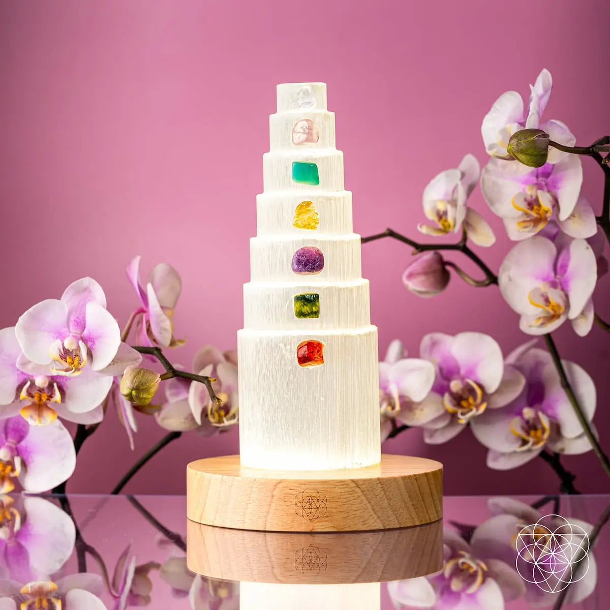The Stress Shield Lamp - 7 Stones of Healing Conscious Items