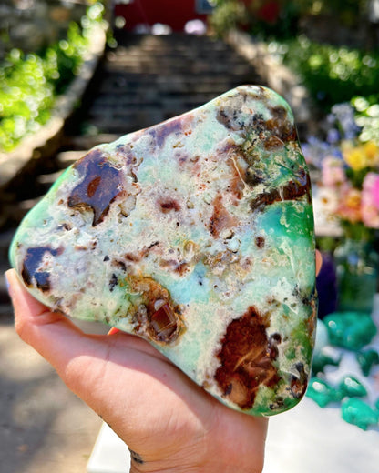 Chrysoprase Freeform - from Australia