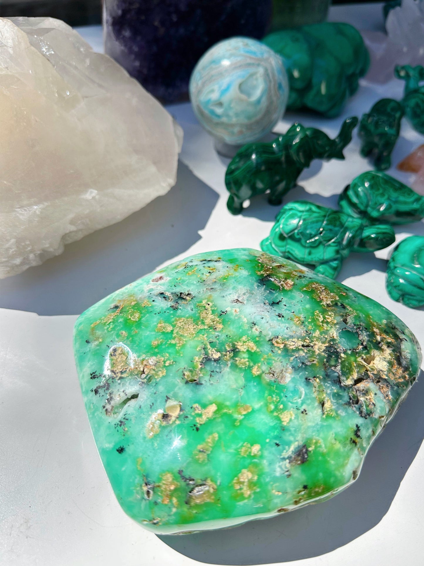 Chrysoprase Freeform - from Australia