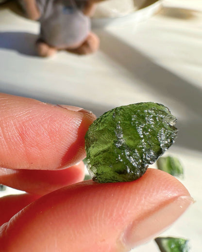 Chlum Moldavite  #4 - AA