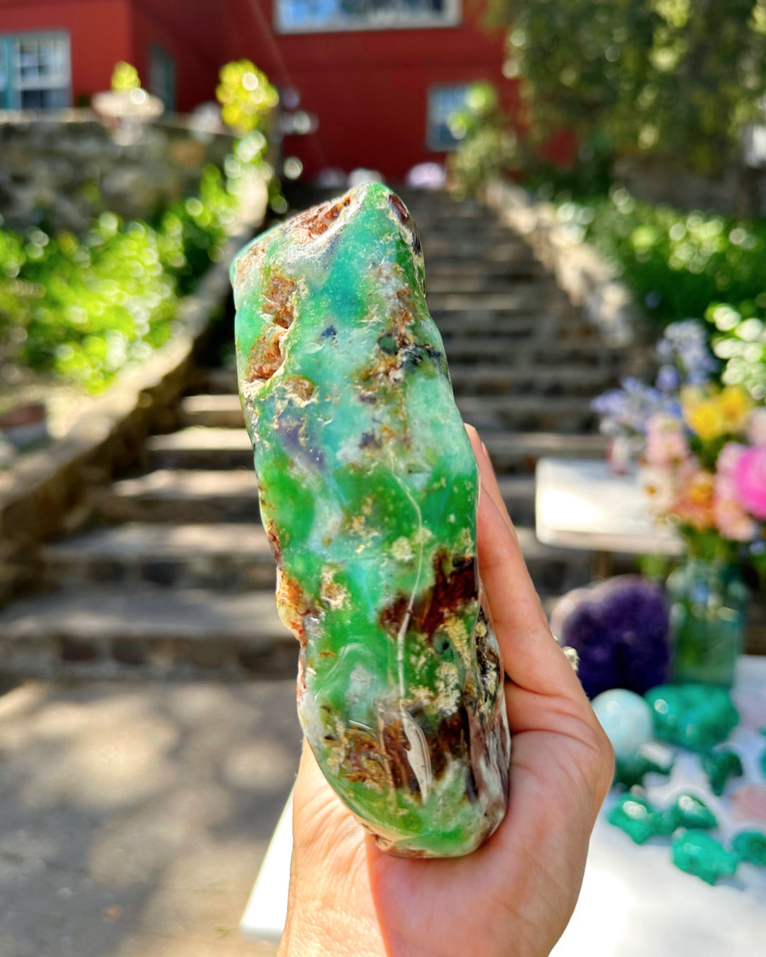 Chrysoprase Freeform - from Australia