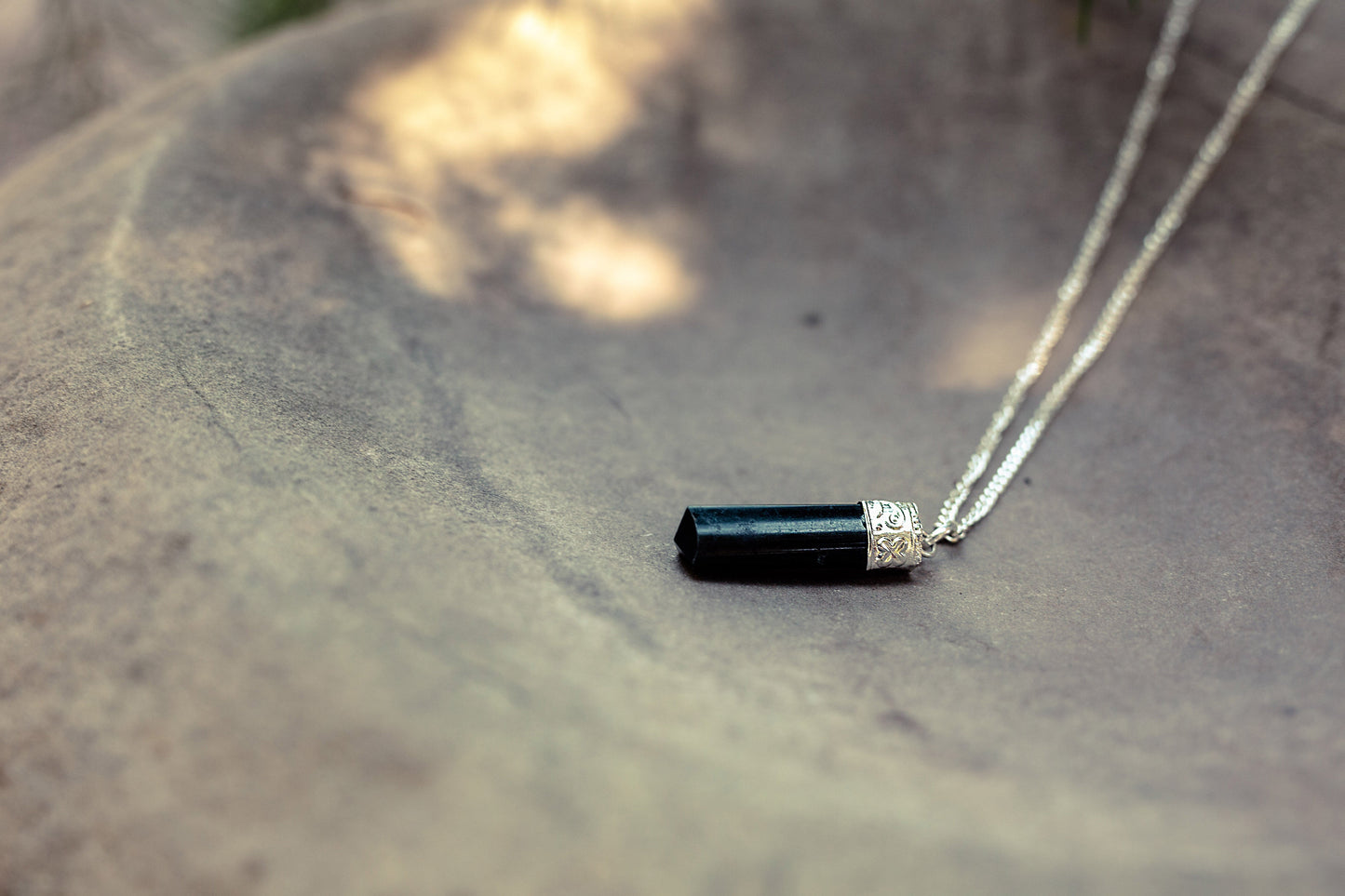 Black Tourmaline Protection Pendant