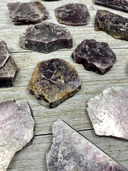 Lepidolite Mica Slices
