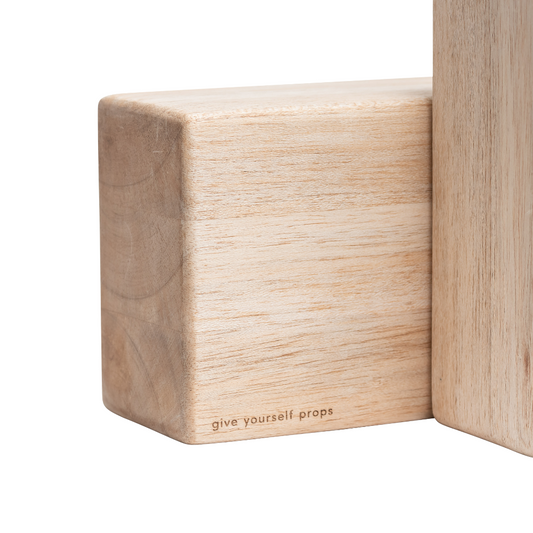 Yoga Block | Balsa Wood + Beeswax