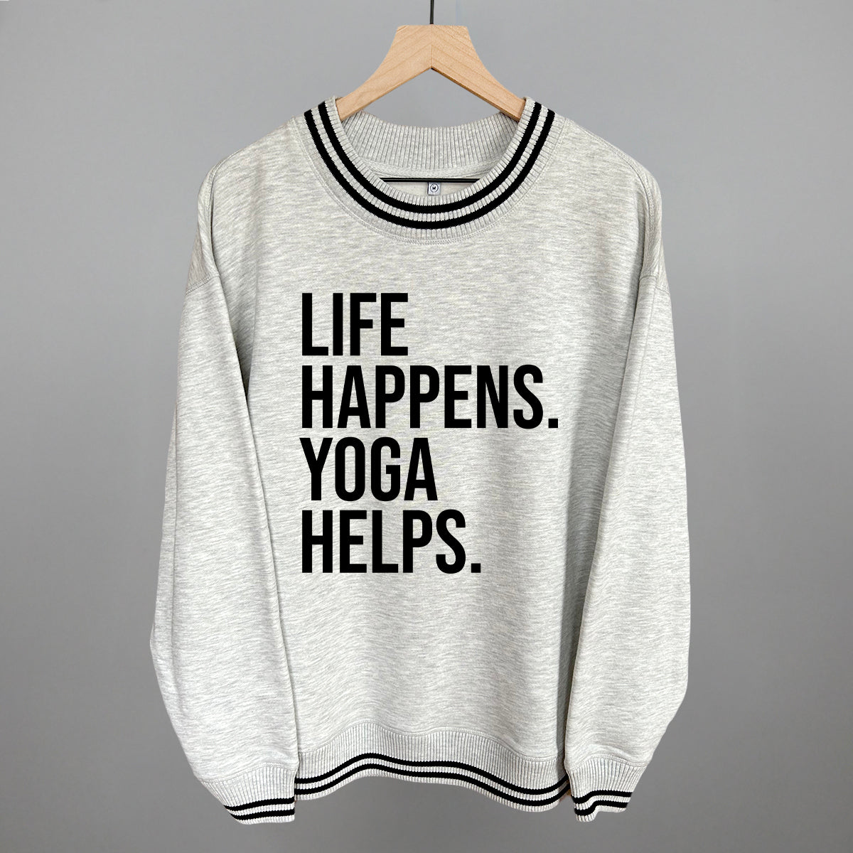 Life Happens Yoga Helps shirt