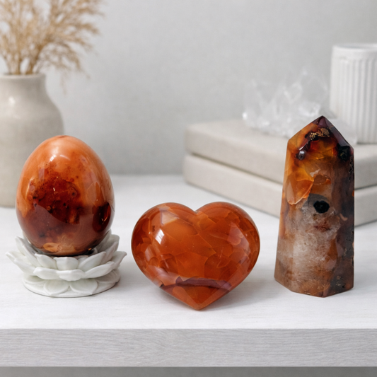 Ultimate Compact Carnelian Agate Love Gift Combo
