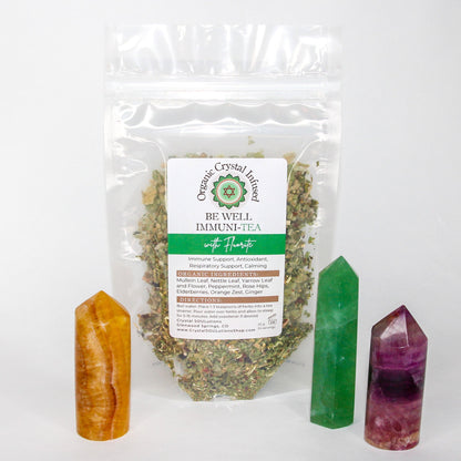 Be Well Immuni-Tea - Organic Crystal Infused