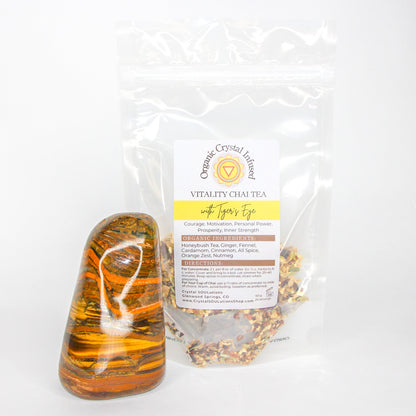 Vitality Chai Tea - Organic Crystal Infused