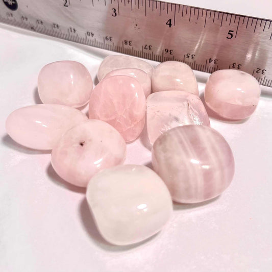 Rose Quartz Tumbled Pocket Stone