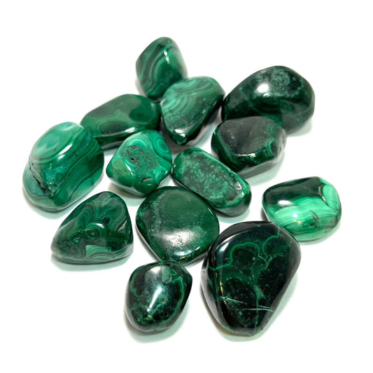 Malachite Tumbled Pocket Stone