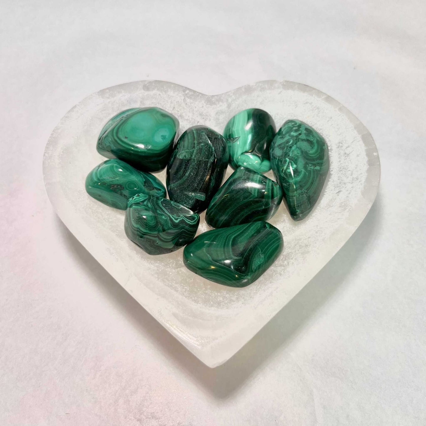 Malachite Tumbled Pocket Stone