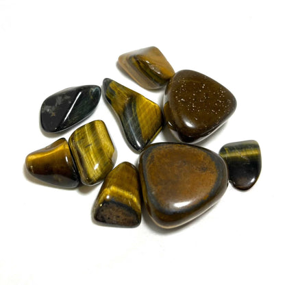 Tiger Eye Tumbled Pocket Stone