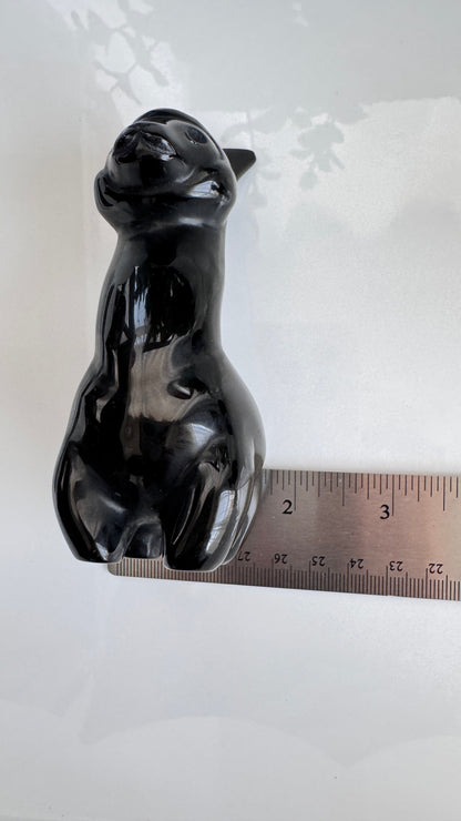 Large Obsidian Llama Alpaca, 4 Inch, Choose Your Favorite