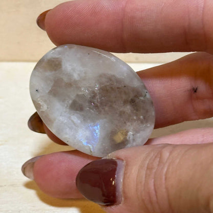 Rainbow Moonstone Comfort Stone