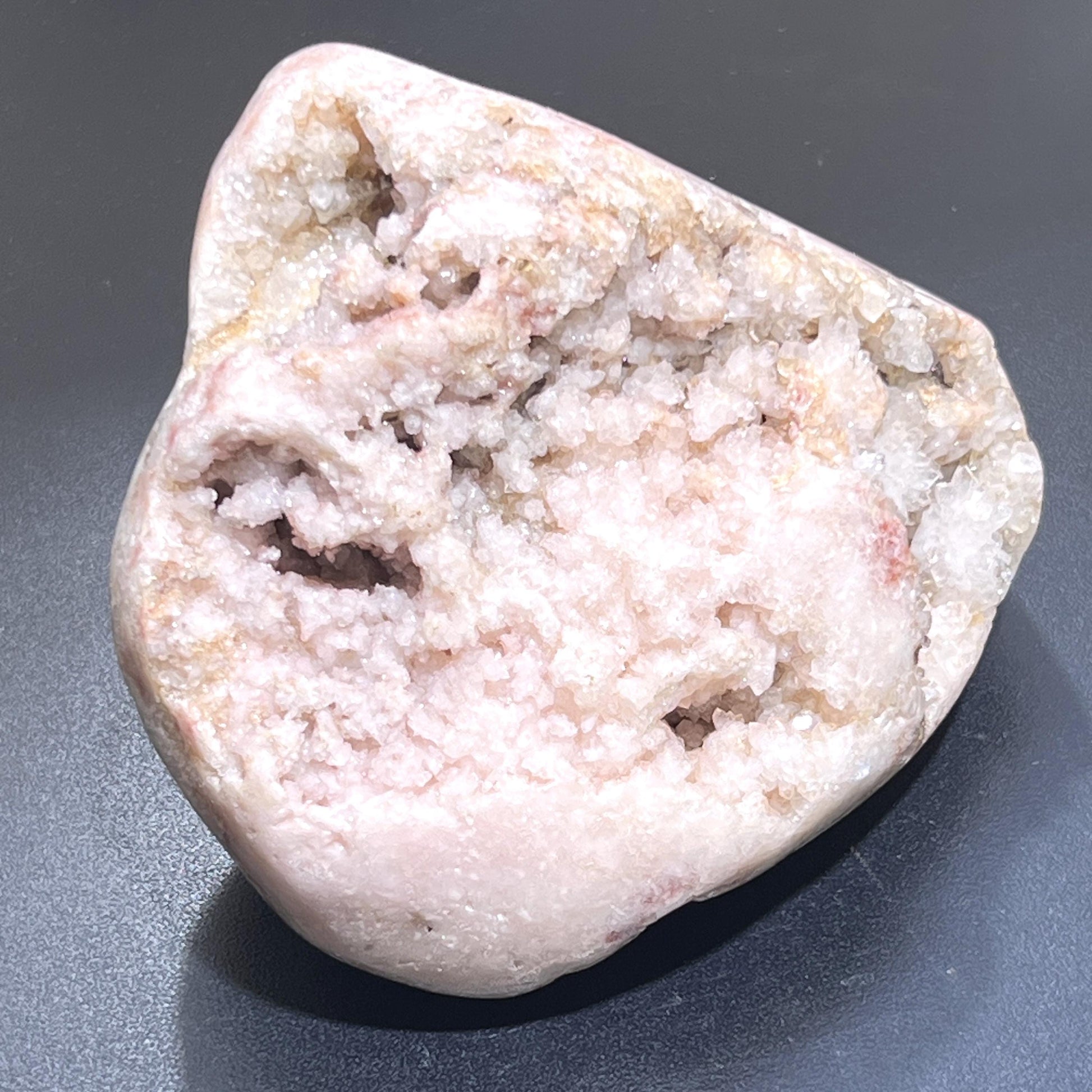 Large pink amethyst Druzy Crystal Cluster